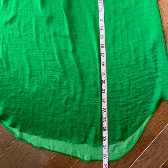 Zara Frill High Neck Long Sleeve
Green Blouse Size Medium Holiday Parties - Picture 8 of 10